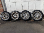 18”(5/114) Rims and tires winter beaters