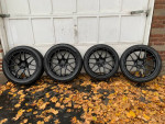 20”(5/114) staggered American muscle Rims tires