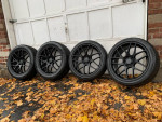 20”(5/114) staggered American muscle Rims tires