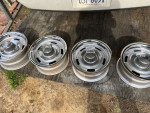 4 Chevy Rally Wheels 15X7s