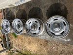 4 Chevy Rally Wheels 15X7s