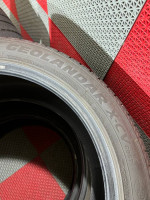 4x Used 255/45 R20 Yokohama Geolandar X-CV GO57 Tires 6-9/32 Tread