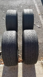 4 Used Goodyear Assurance TripleTred All-Season Tires size 225/60R16