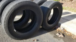 4 Used Goodyear Assurance TripleTred All-Season Tires size 225/60R16