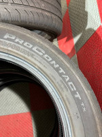4x Used 235/50 R19 Continental ProContact TX Tires 6-7/32 Tread