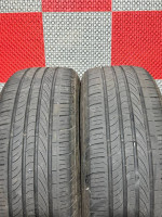 2x Used 215/55 R17 Solar 4XS+ Tires 8/32 Tread