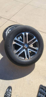 Set of 4 Ford F150 20 inch OEM wheels and tires