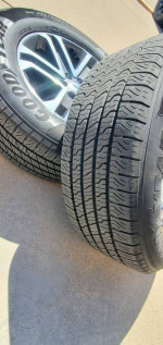 Set of 4 Ford F150 20 inch OEM wheels and tires