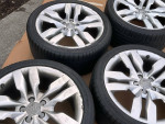 4 Audi 19” wheels 9Jx19 H2 ET with Michelin Pilot Sport A/S 3 265/35 Z
