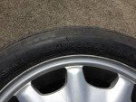 Mercedes Benz wheel and new tire