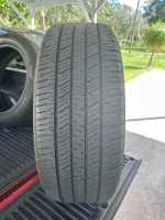 265/60R18 SET 4TIRES MIX 2HANKOOK 1BRIDGESTONE 1GRANDTOURER 80%LIFE