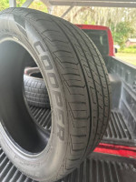 235/50R18 PAIR 2TIRES COOPER ULTRA 80%LIFE 2021 NOT REPAIRS