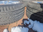 Five 18s Audi wheels tires