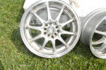 Mazda Aluminum Wheels w/ locks