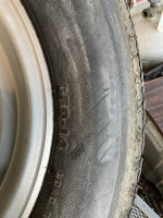 8 x14 VW 4 lug wheel & tire