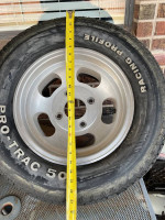 8 x14 VW 4 lug wheel & tire