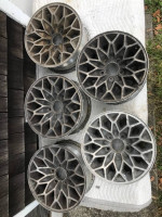 Set of (5) 1976-1981 Pontiac Firebird Trans Am snowflake rims wheels
