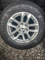 New Chevy Silverado 18 inch wheels with Goodyear tires