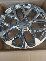 4 New 22 inch Chevy Replica snowflakes 6 lug wheels