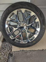 4 New 22 inch Chevy Replica snowflakes 6 lug wheels