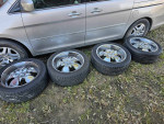 22 inch Shooz Chrome wheels rims and Yokohama tires