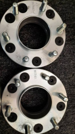 2" wheel spacers set