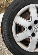 4 wheels & tires Mazda 3 2006-09 195/65R15