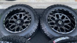 (4) NEW 20X12 TIS OFF-ROAD WHEELS WITH NEW TIRES 35X12.50R20LT