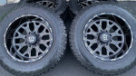 (4) NEW 20X12 TIS OFF-ROAD WHEELS WITH NEW TIRES 35X12.50R20LT