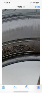 Set of four tires