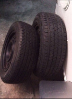 Two P205/65R16 Tires with Rims