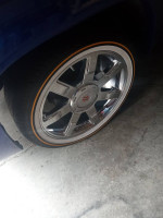 285/45/22 Vouge Tires with Cadillac Escalade Wheels and center caps
