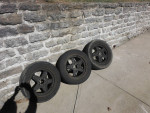 Wheels and Tires 225 55 17 off Chevrolet Impala