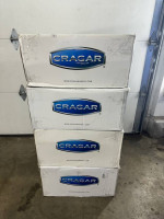 Staggered 20” Cragar wheels NEW