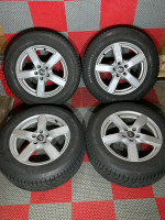 MSW Type 55 Wheels - 5x112 - 17x7.5 - 235/60/17 Snow Tires