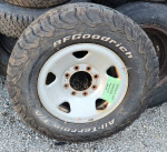 2005-2010 Ford F250 spare wheels and tires 265/70/17