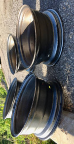 OEM 4 Jeep Wrangler 07-18 Steel Wheels 5 Spoke 16"x7"