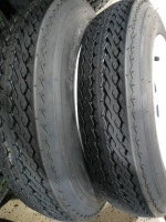 2 New 5 lug 4.80x12 - Trailer wheels