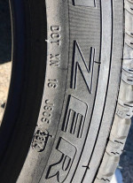 1 Pirelli Scorpion Zero 255/50R20 USED like new