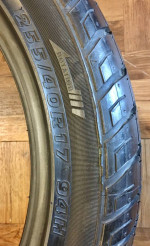 1 NEW Kumho Ecsta 255/40R17