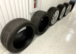 Mercedes 20" AMG S-Class 20x8.5 Wheel Set With Tiers FOR REPAIR