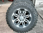 4- Vision wheels and Mud Claw tires