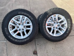 oem 18 Chevy Silverado GMC Sierra wheels 265/65/18 Cooper tires 6x5.5