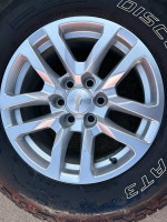 oem 18 Chevy Silverado GMC Sierra wheels 265/65/18 Cooper tires 6x5.5
