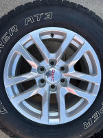 oem 18 Chevy Silverado GMC Sierra wheels 265/65/18 Cooper tires 6x5.5