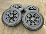 oem 20” GMC Chevy 2500 wheels 275/65/20 Michelin Tires 8x180
