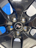 1 OEM 2021-2024 Ford Bronco Sport 18x7 Black Machined 5 Y Spoke Rim