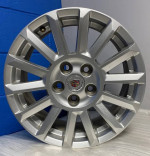 OEM 2010-2014 Cadillac CTS 17x8 Silver 14 Spoke Aluminum Rim ALY 4668
