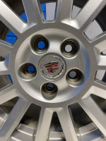 OEM 2010-2014 Cadillac CTS 17x8 Silver 14 Spoke Aluminum Rim ALY 4668
