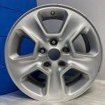 OEM 2014-2017 Jeep Grand Cherokee 17x8 Silver 5 Spoke Aluminum Rim